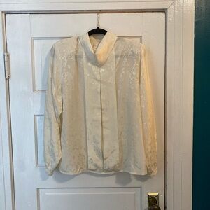 Elegant Cream Blouse